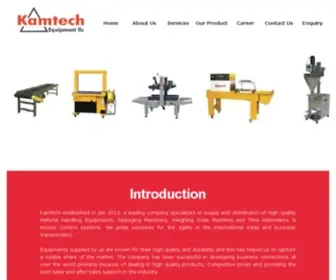KamtechWorld.com(Unique machinery provider in UAE) Screenshot