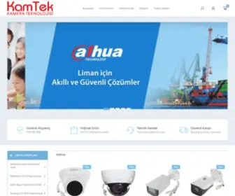 Kamtek.com.tr(Kamtek Elektronik ve Güvenlik Sistemleri San. Ve Tic. Ltd) Screenshot