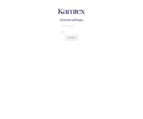 Kamtex.cz(Přístupu) Screenshot