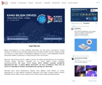 KamubilisimZirvesi.com(KAMU BİLİŞİM DİJİTAL ZİRVESİ) Screenshot