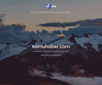 Kamuhaber.com(IHS Park Page) Screenshot