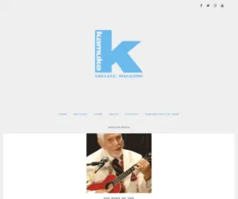 Kamuke.com(Ukulele Magazine) Screenshot