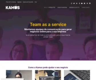 Kamus.com.br(Site, Loja virtual, infoproduto e Inbound Marketing) Screenshot