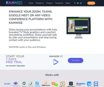 Kamwise.com(UNLEASH THE POWER OF YOUR ON) Screenshot