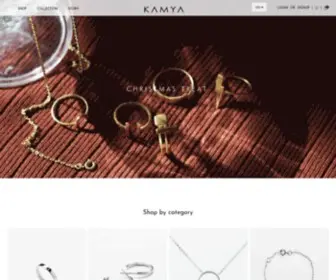 KamyaStore.com(K A M Y A) Screenshot