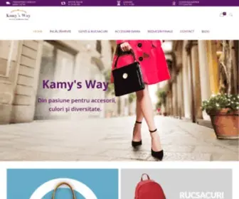 Kamys.ro(Genti de dama si Rucsacuri) Screenshot