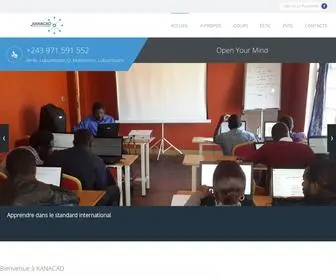 Kanacad.org(KATANGA NETWORKING ACADEMY) Screenshot