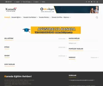 Kanadaegitimrehberi.com(Kanada Eğitim Rehberi) Screenshot