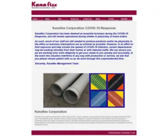 Kanaflexcorp.com(Kanaflex Corporation Hose & Pipe Menu Tester) Screenshot