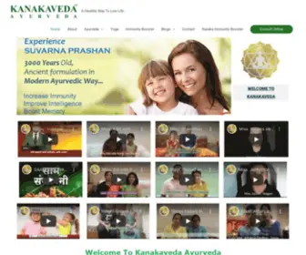 Kanakavedaayurveda.com(Kanakavedaayurveda) Screenshot