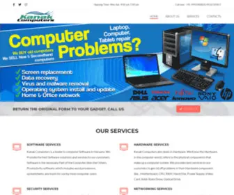 Kanakcomputers.in(Kanak Computers) Screenshot