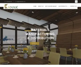 Kanakexports.com(Kanak Exports) Screenshot