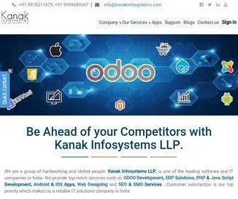 Kanakinfosystems.com(ERP Consultant (Odoo & ERPNext ) & Mobile App Development Company) Screenshot
