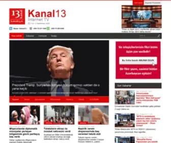 Kanal13.tv(Azərbaycanda ilk peşəkar İnternet TV. 2008) Screenshot