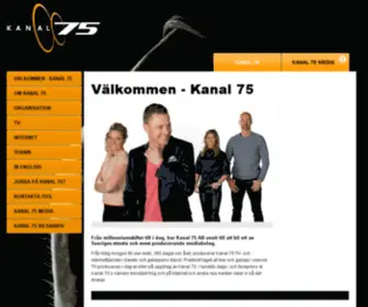 Kanal75.se(Kanal 75) Screenshot