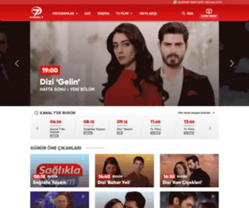 Kanal7.com(Kanal 7 izle) Screenshot