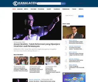 Kanalaceh.com(Kanal Aceh) Screenshot