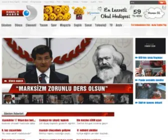 Kanaldhaber.com.tr(Kanal D Haber) Screenshot