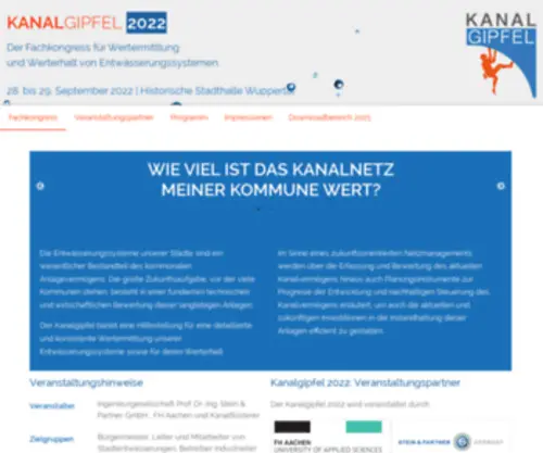 Kanalgipfel.de(Fachkongress) Screenshot