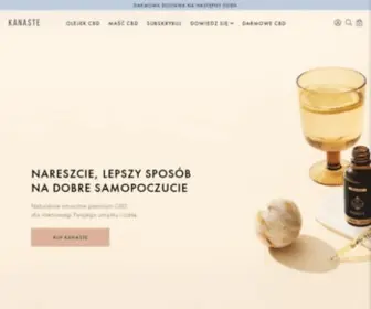 Kanaste.pl(Naturalne produkty CBD) Screenshot