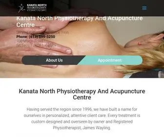 Kanatanorthphysio.ca(Kanata North Physiotherapy And Acupuncture Centre) Screenshot