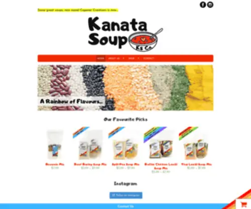 Kanatasoup.ca(Kanata Soup Co) Screenshot