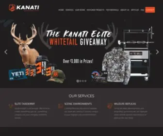 Kanatistudio.com(Kanati Taxidermy Studio) Screenshot