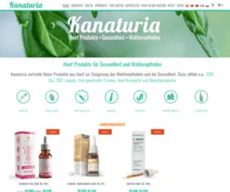 Kanaturia.com(CBD Öl) Screenshot