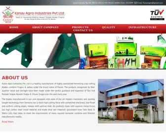 Kanavagro.com(Kanav Agro Industries Pvt Ltd) Screenshot