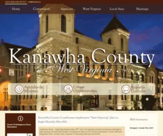 Kanawha.us(About uscommissionersmeetings and agendascounty financecommission transparencythis institution) Screenshot