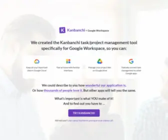 Kanbanchi.com(Kanbanchi #1 Task & Project Management app for Google Workspace) Screenshot