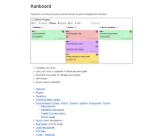 Kanboard.net(Kanboard) Screenshot