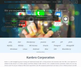 Kanbro.in(Kanbro Corporation) Screenshot