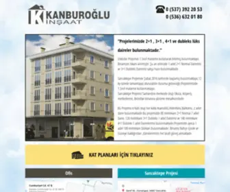 Kanburogluinsaat.com(Kanburoğlu İnşaat) Screenshot