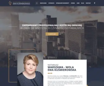 Kancelaria-Notarialna.net(Notariusz Warszawa Wola) Screenshot