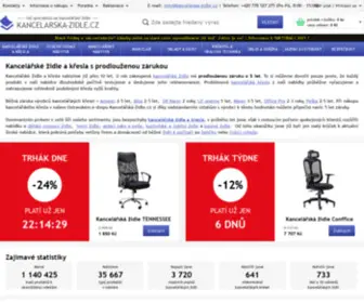 Kancelarska-Zidle.cz(Kancelářské židle a kancelářská křesla) Screenshot