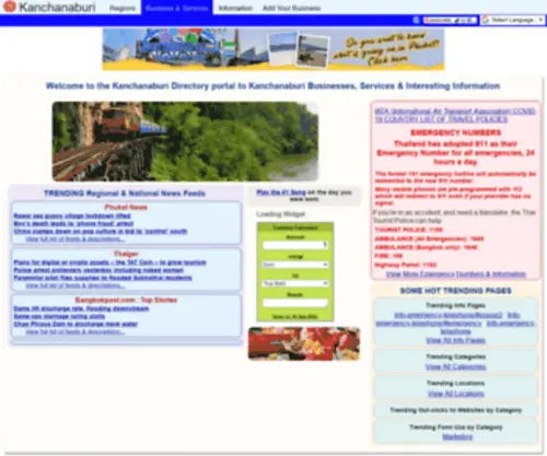 Kanchanaburidir.com(Phuket Directory) Screenshot