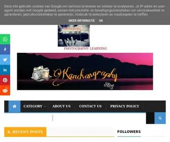 Kanchangraphy.com(Photography Blog for Beginners) Screenshot
