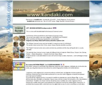 Kandaki.com(Incense Burners and Magic Squares) Screenshot