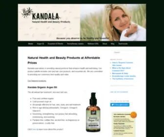 Kandala.net(Kandala Hair) Screenshot