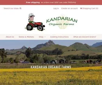 KandarianorganicFarms.com(Fill your pantry with locally grown organic goodness) Screenshot