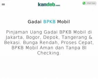 Kandeb.com(Situs Pinjaman Uang Cepat Cair Tanpa BI Checking) Screenshot