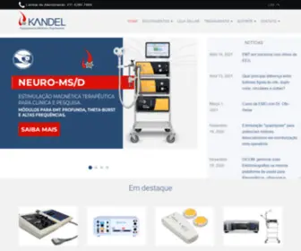 Kandel.com.br(Kandel Medical) Screenshot