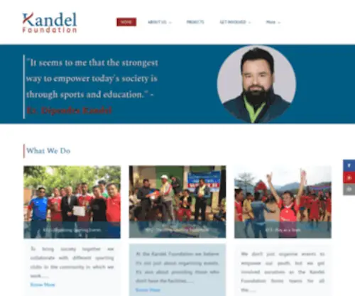 Kandelfoundation.org(Kandel Foundation) Screenshot