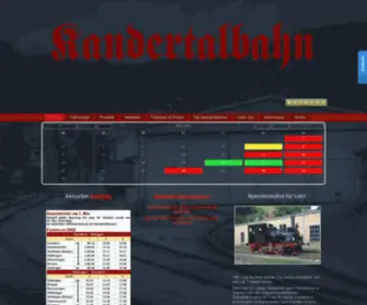 Kandertalbahn.de(kandertalbahn) Screenshot