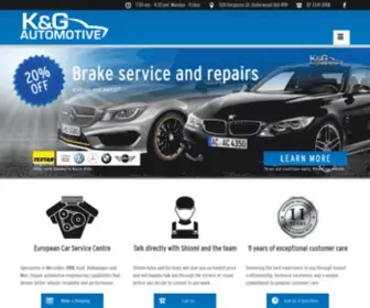 Kandgautomotive.com.au(Mercedes) Screenshot