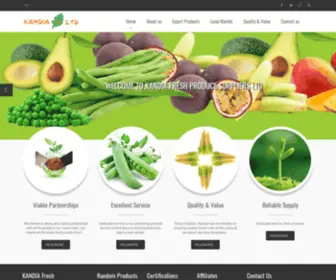 Kandiagroup.com(Kandia Fresh Produce Suppliers Ltd) Screenshot