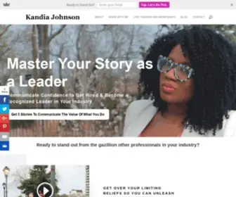 Kandiajohnson.com(Kandia Johnson) Screenshot