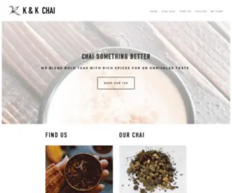 Kandkchai.com(K & K Chai) Screenshot