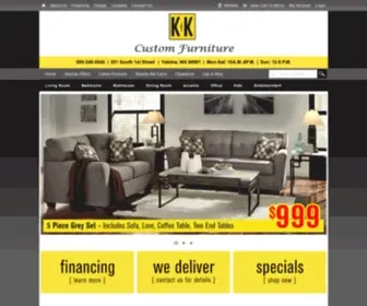 Kandkfurniture.com(K & K Custom Furniture) Screenshot